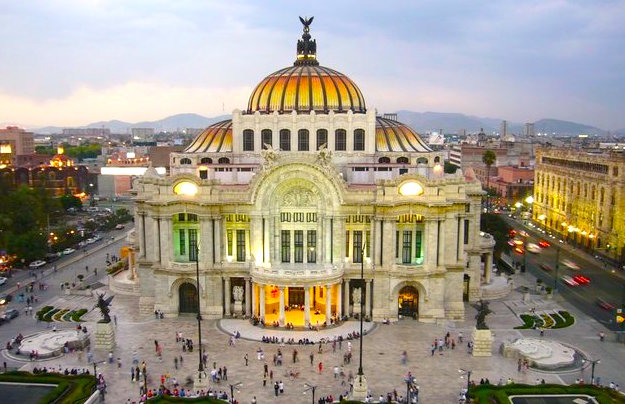 Дворец изящных искусств. Мехико. Мексика