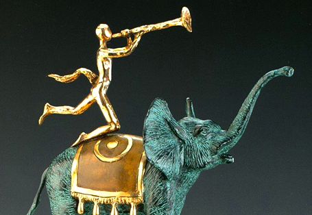 «Триумфальный слон» 1984г. Сальвадор Дали