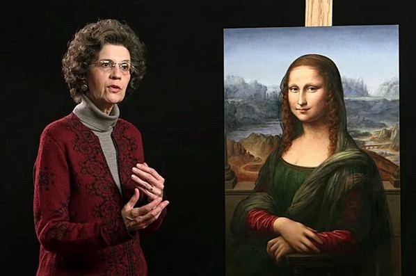 Дженнес Кортес представила «свою версию» картины «Мона Лиза»