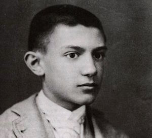 Талантливый Пабло Пикассо в возрасте 15 лет.