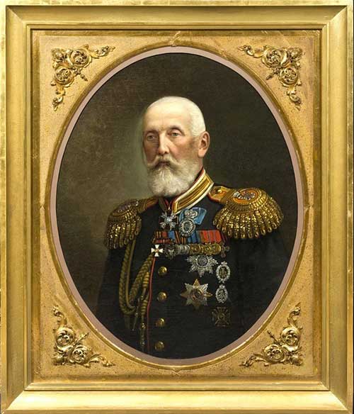 Тюрин И.А. Портрет гр. А.А.Суворова-Рымникского.1882.