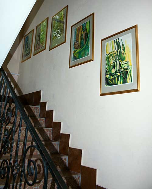 В коридорах детской художественной школы г. Стерлитамака