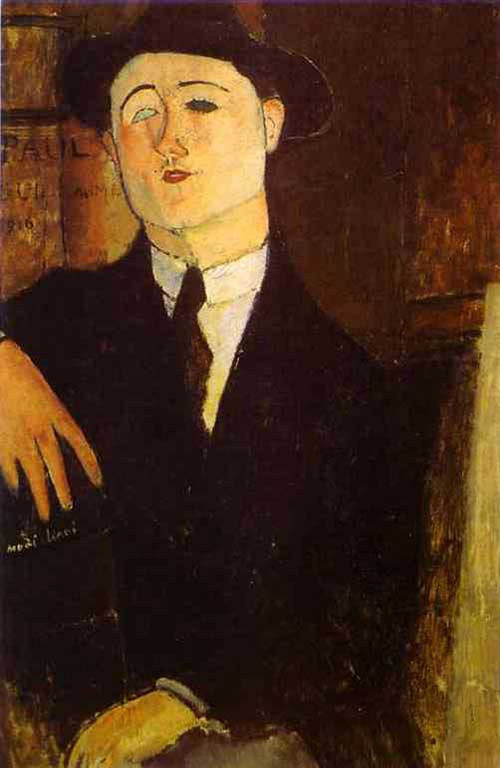 Портрет Поля Гийома. 1916.