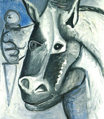 Пабло Пикассо, «Голова лошади» (1962)