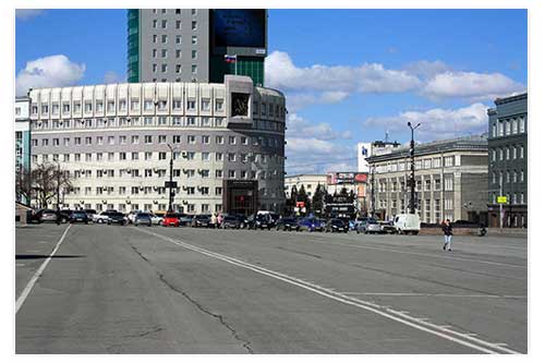 Площадь Революции. г. Челябинск.