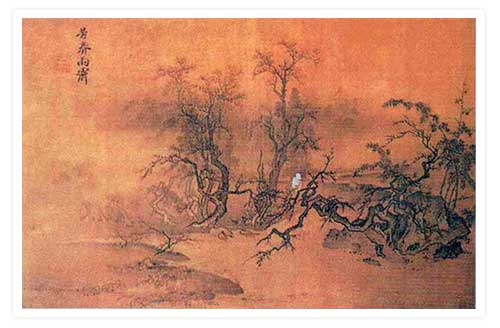 Благоухание весны - ясное небо после дождя. Китайская живопись Ма Линь